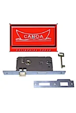 CERRADURA CANOA 802 PUERTA PLACA FTE. ANCHO REVERSIBLE - 802