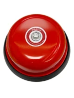 CAMPANA ALARMA DE 15CM A 220V ROJA - 1834