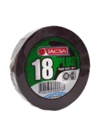 CINTA AISLADORA 20M 18 PLUS NEGRA TACSA - PTTACSA18P25