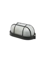 TORTUGA OVALADA NEGRA ALUMINIO + LAMPARA 13W FRIA SICA - 630303