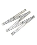 REGLA P/CARPINTERO X 1 MT. PLEGABLE BLANCA - SM 13-04