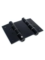 BISAGRA DOBLE ACCION ALUMINIO 100X50 NEGRO FUMACA - P04732R3