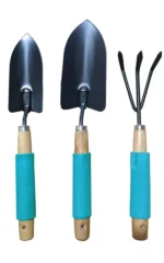 JUEGO DE JARDIN X 3 METAL MANGO DE MADERA ROTTWEILER - EVOL0191