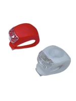 LUZ P/BICI DE SILICONA JUEGO X 2 - EVOL4151