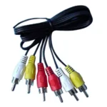CABLE AUDIO y VIDEO 3 RCA a 3 RCA 1,5m - TVC0153