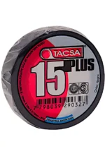 CINTA AISLADORA 10M. NEGRA TACSA - PTTACSA015