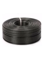 CABLE COAXIL RG 6 NEGRO (ROLLO 100M) - RG6