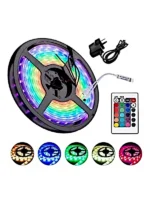 TIRA LED RGB EXTERIOR 12V 24W 5m. 300 LEDS IP65 CON FUENTE Y CONTROLADOR CANDELA - 7343