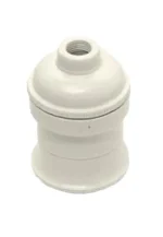 PORTALAMPARA 3P PLAST. BLANCO E27 - 8013