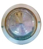 LAMPARA TORTUGA CHAPA REDON. BLANCA - 1038