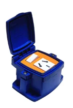 LLAVE EXTERIOR CAPSULADA INTERR/TOMA BIN 10A MIG - C819