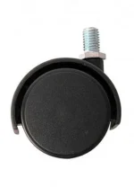 RUEDA PLASTICA A PERNO C / ROSCA 50MM DOBLE - 12593