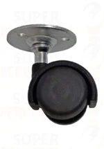 RUEDA PLASTICA BASE CUADRADA 35MM DOBLE - 2102