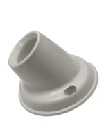 PORTALAMPARA RECEPT CURVO MARFIL E27 - 8029