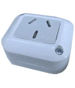 LLAVE EXTERIOR TAAD BL 1 TOMA 20A CON TIERRA - LE-604