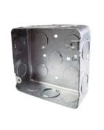 CAJA DE CHAPA 10X10 CUADRADA - 100004