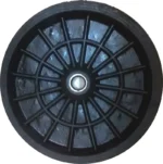 RUEDA PARA HORMIGONERA MACIZA 350X60 EJE 26 - RLH35026