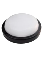 LAMPARA TORTUGA REDONDA 18W LED NEGRA CANDELA - 7351