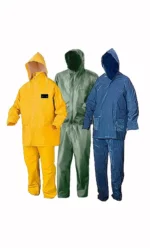 TRAJE PARA LLUVIA DE PVC C/REFLECTIVOS - LPP-RJ