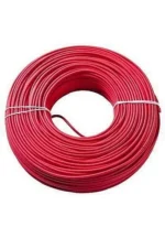 CABLE UNIPOLAR 1X6 ROJO REFLEX (ROLLO 100M) - .0331