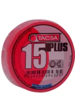 CINTA AISLADORA 10M. ROJA TACSA - PTTACSA015