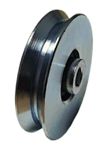 RUEDA PARA PORTON ACERO .80 CANAL V  (REEMPLAZAR POR COD 10153) - IRU993G