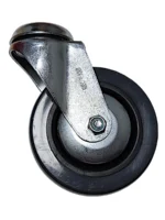 RUEDA TECNO NY/GOMA GRIS 100 PASANTE - 2812-I