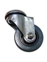 RUEDA TECNO NY/GOMA GRIS .50 PASANTE - 2803-I