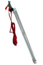 TUBO RECTO LED .4W A 12V DE 30CM 12V C/COCODRILOS - 5085-02