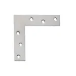 ESCUADRA PLANA CROMATIZADA 65x10mm ESPESOR 1,6mm - 5201065