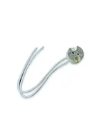 ZOCALO PARA LAMPARA G5 BIPIN CON CABLE - IL-0037