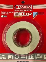 CINTA DOBLE FAZ TACSA 18MM x2mts - PTTACSA152B