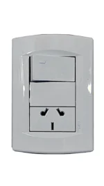 LLAVE EMBUTIR SICA LIFE ARMADA 1 INT+1TOMA BINORMA C545229 - 545222