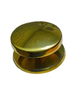 PICAPORTE POMO HONGO FIJO 87X45 BRONCE PULIDO - 310050