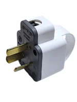 FICHA 220V MACHO 20 A BIPOLAR CON TOMA DE TIERRA TAAD - D-9100