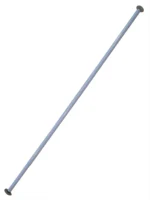 CAÑO ALUMINIO CORTINA BAÑO EXTENSIBLE BLANCO 2mts - 300 020 08