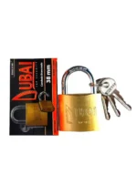 CANDADO BRONCEADO DUBAI ARO CORTO 25MM (REEMPLAZAR POR COD 10201) - EVOL3120