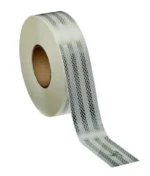 CINTA REFLECTIVA VEHICULAR BLANCA 5CM x 1M VRP (rollo 45,7m) - 010010