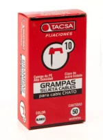 GRAMPA PARA CABLE CHATO N10 x 50U BLANCA - PTGRAM10B