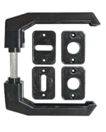 PICAPORTE PLASTICO .CUADRADO M2 NE C/BOCALLAVE - 101N