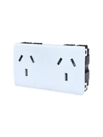 LLAVE EMBUTIR KALOP TOMA 10A DOBLE BLANC - KS40255