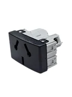 LLAVE EMBUTIR KALOP TOMA 10A BINORMA NEGRO - KD40246