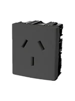 LLAVE EMBUTIR KALOP TOMA 20A NEGRO - KS40236