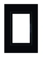 LLAVE EMBUTIR KALOP TAPA ZEN 10X5 NEGRO - KS41511