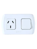 LLAVE EXTERIOR KALOP 1 INTERRUPTOR + 1 T - KS39654