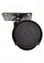 RUEDA PLASTICA BASE CUADRADA 40MM DOBLE - RUE-27