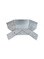 BANDEJA PORTACABLE CURVA PLANA 90º 450 ESP. 0.9 ALA 50 - 7090/450