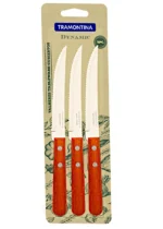 CUCHILLO 5  TRAMONTINA DYNAMIC BLISTER POR 3 PIEZAS - 03-22300/305