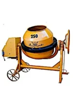 HORMIGONERA 250LTS VOLTEO LINCE CON MOTOR 1HP WEG - 3027