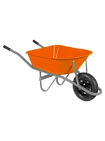 CARRETILLA 140L RUEDA NEUMATICA PARA HORMIGONERA - 3347